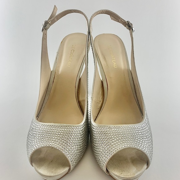 Sling back crystal pumps - size 39 - Picture 6 of 10